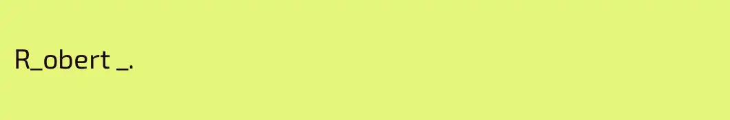 R_obert _.